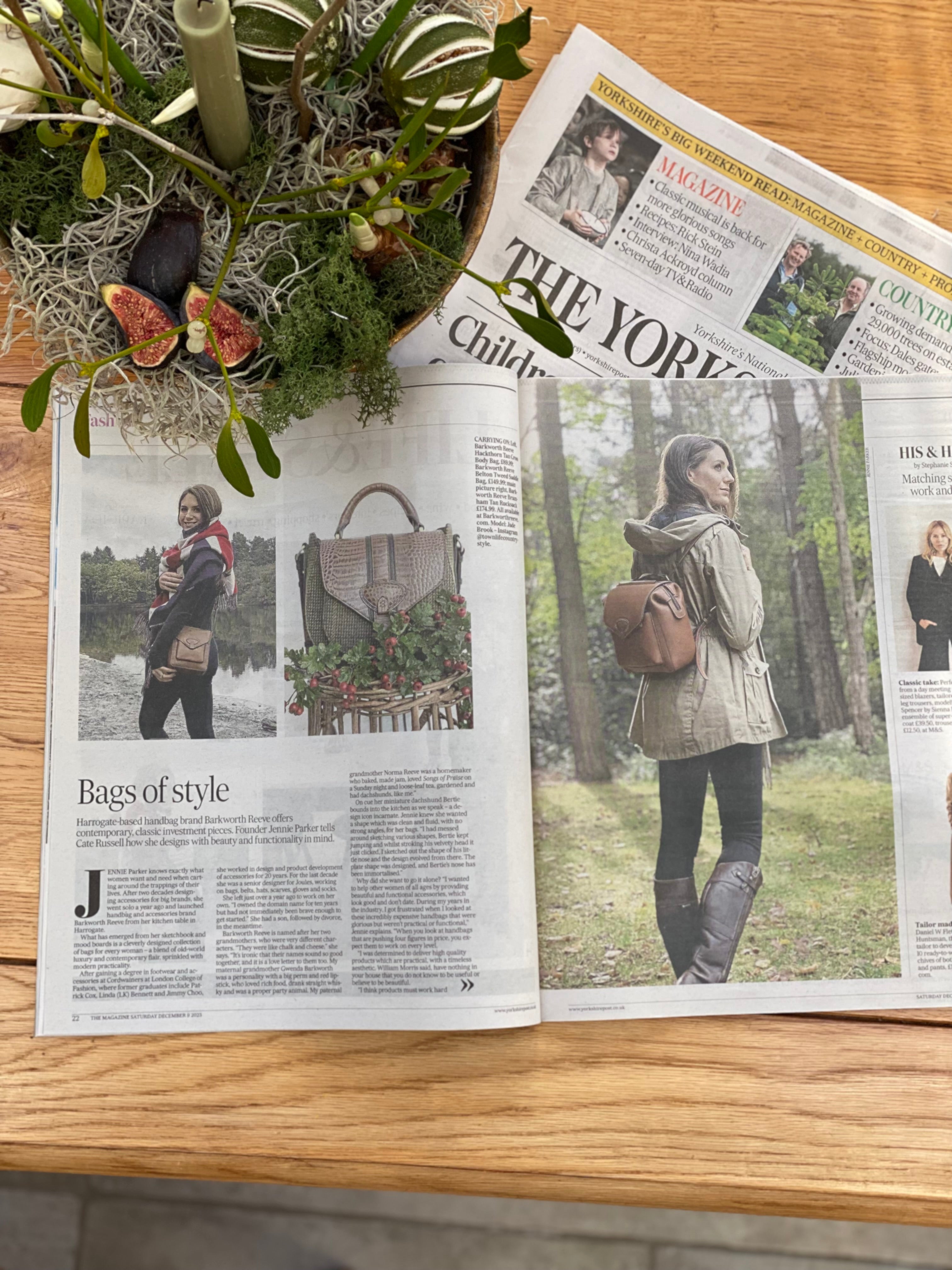 The Yorkshire Post feature! and a cracking end to 2023
