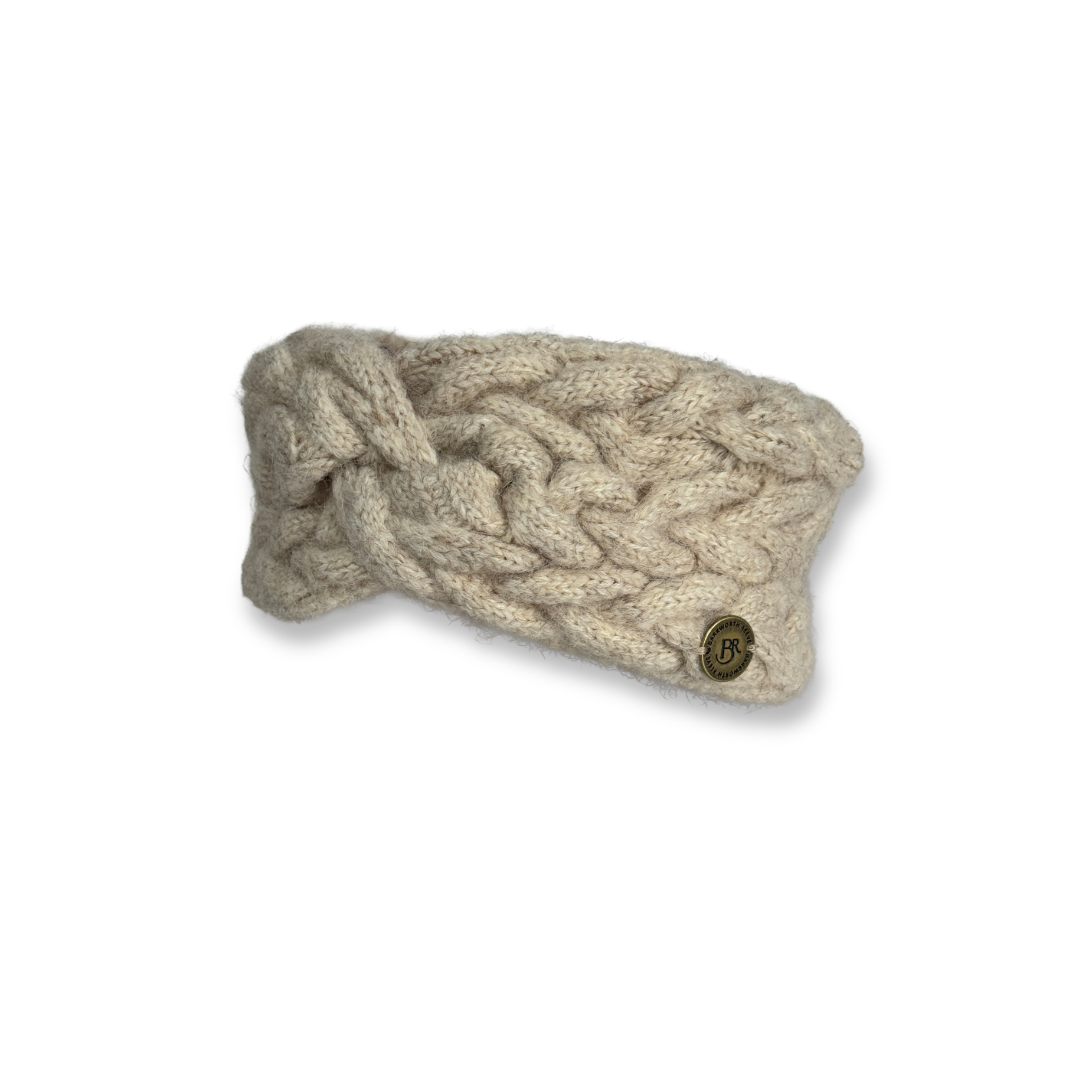 Hodges Knitted Headband in Oat Marl
