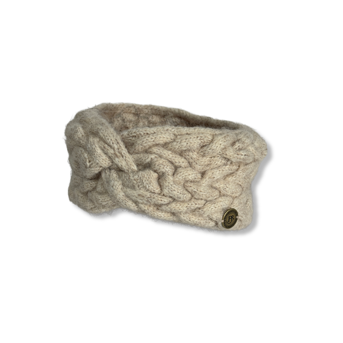 Hodges Knitted Headband in Oat Marl