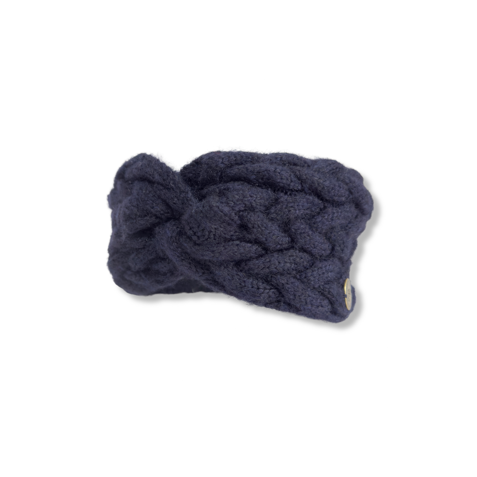 Hodges Knitted Headband in Navy