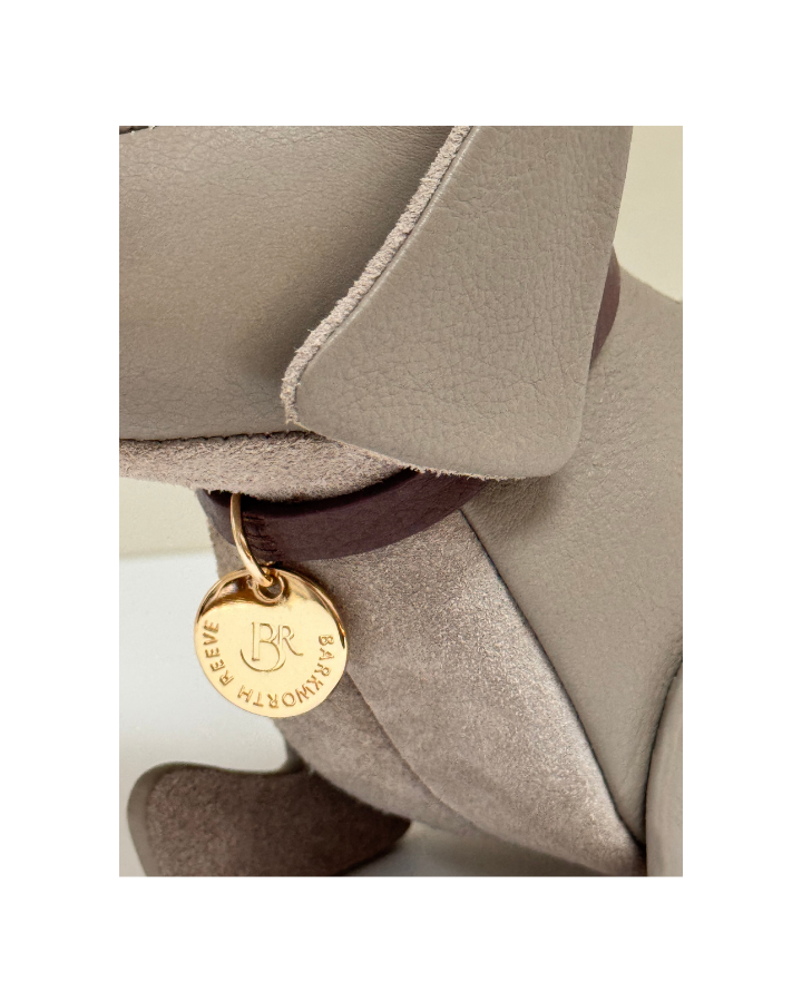 Hugo Sausage Dog Bag in Isabella Grey Grain