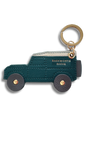 4x4 truck kerying with green leather body stitch detail and cream room