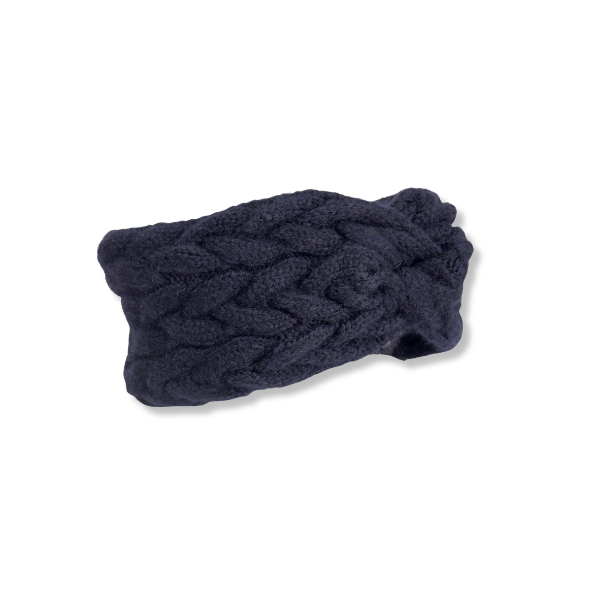 Hodges Knitted Headband in Navy