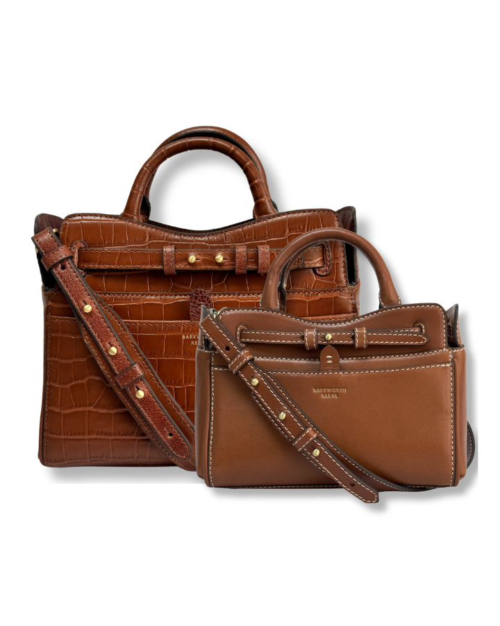 Ambridge Mini in Tan Polished Estate Leather