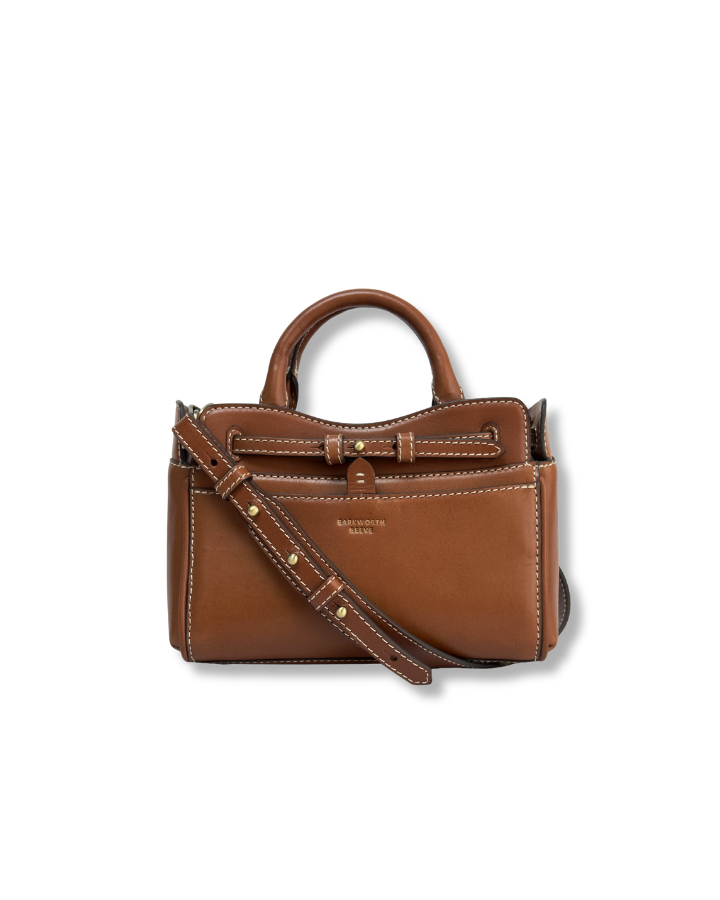 Ambridge Mini in Tan Polished Estate Leather