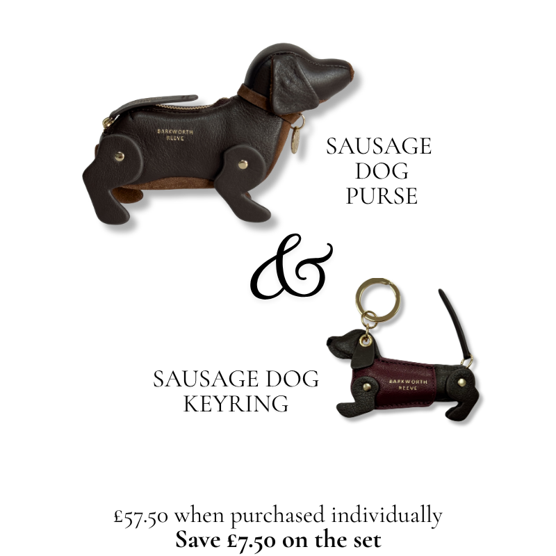 Mini Chocolate Sausage Dog Gift Set (Doogle Purse & Keyring).
