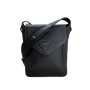black cross body bag with cross body webbing strap
