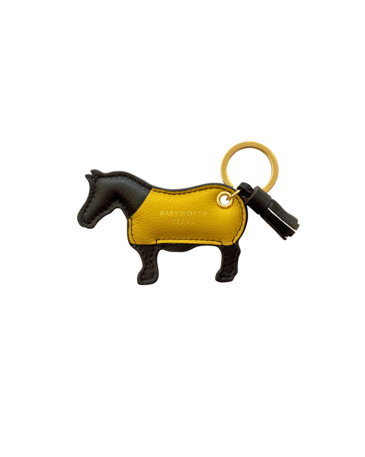Milton Pony Keyring in Brown Bay & Caramel