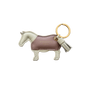 Milton Pony Keyring in Lt Grey & Pink