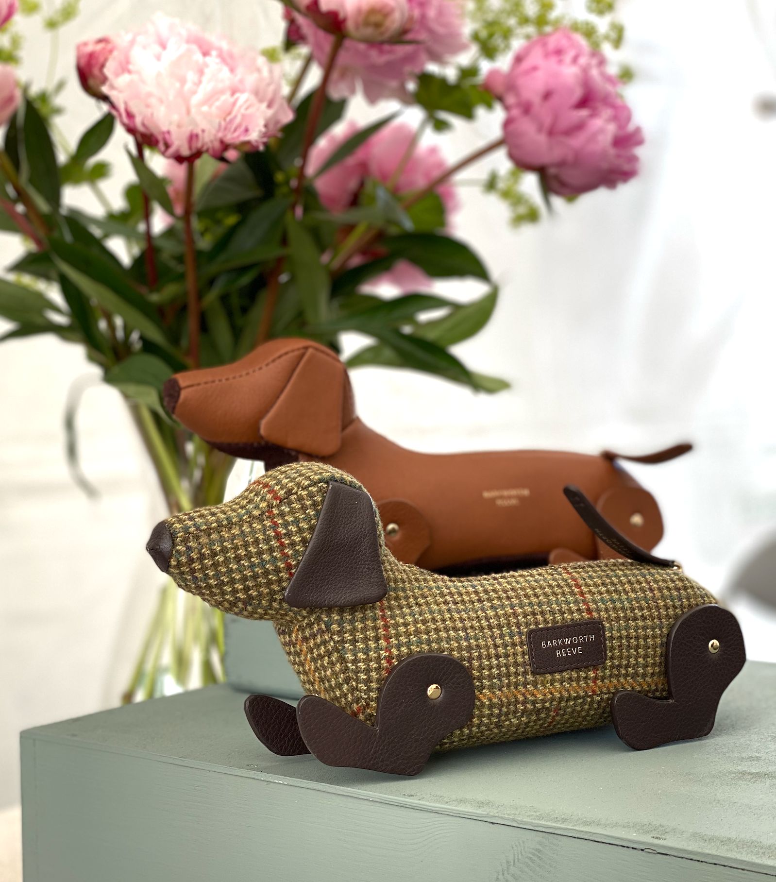 Sausage Dog Tweed Pencil Case