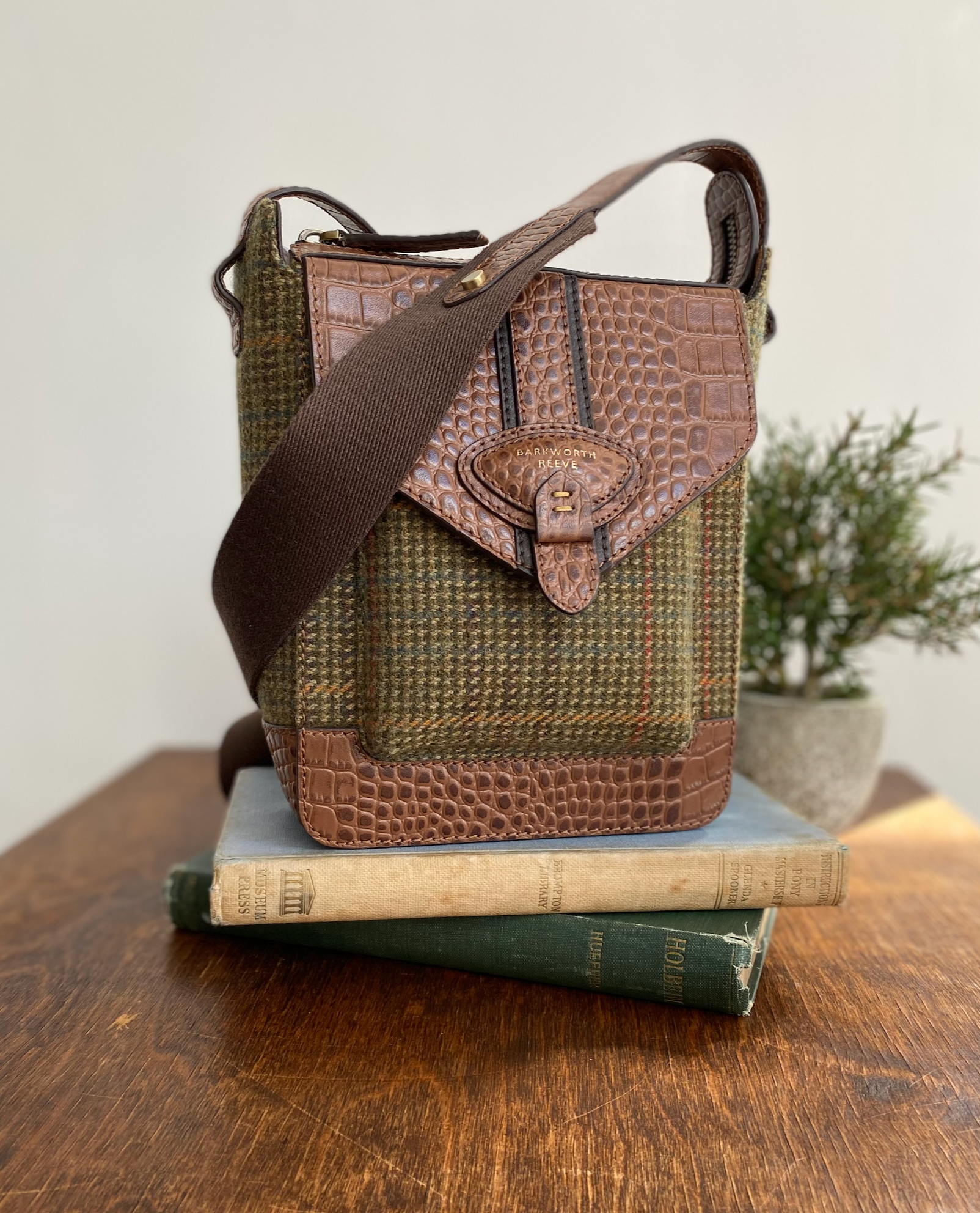 Hackthorn Tweed Crossbody Bag