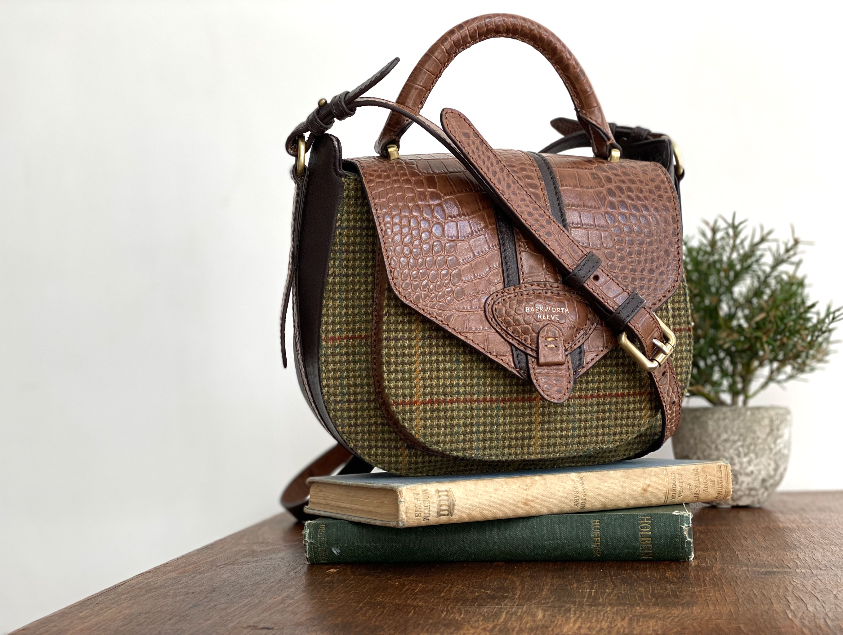 Belton Tweed Saddle Bag