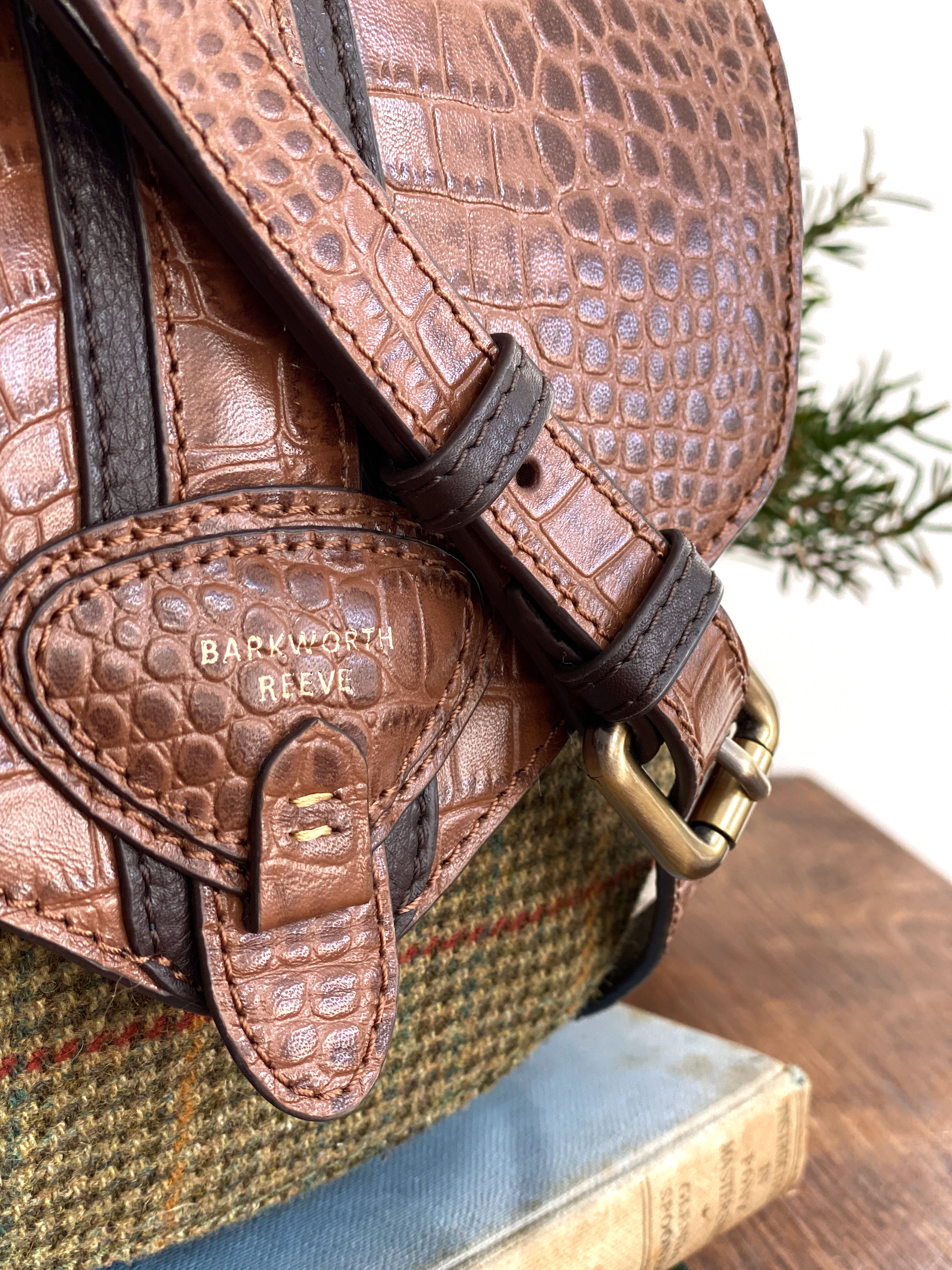 Belton Tweed Saddle Bag