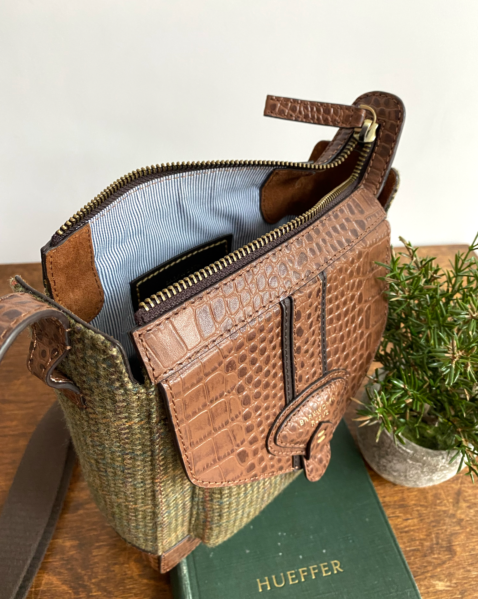 Hackthorn Tweed Crossbody Bag