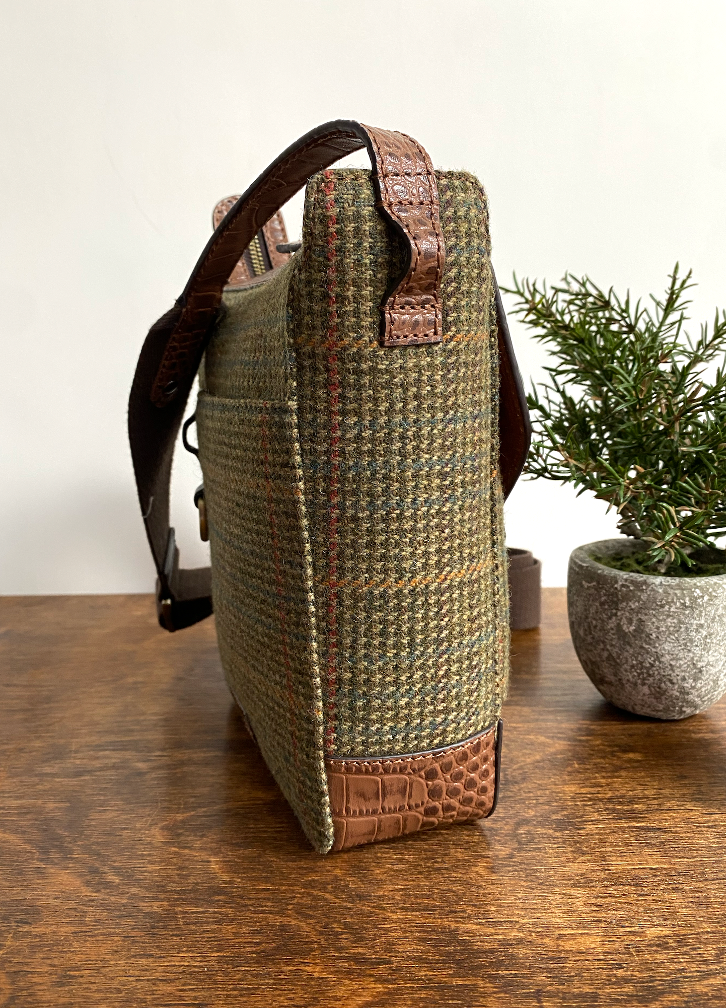 Hackthorn Tweed Crossbody Bag