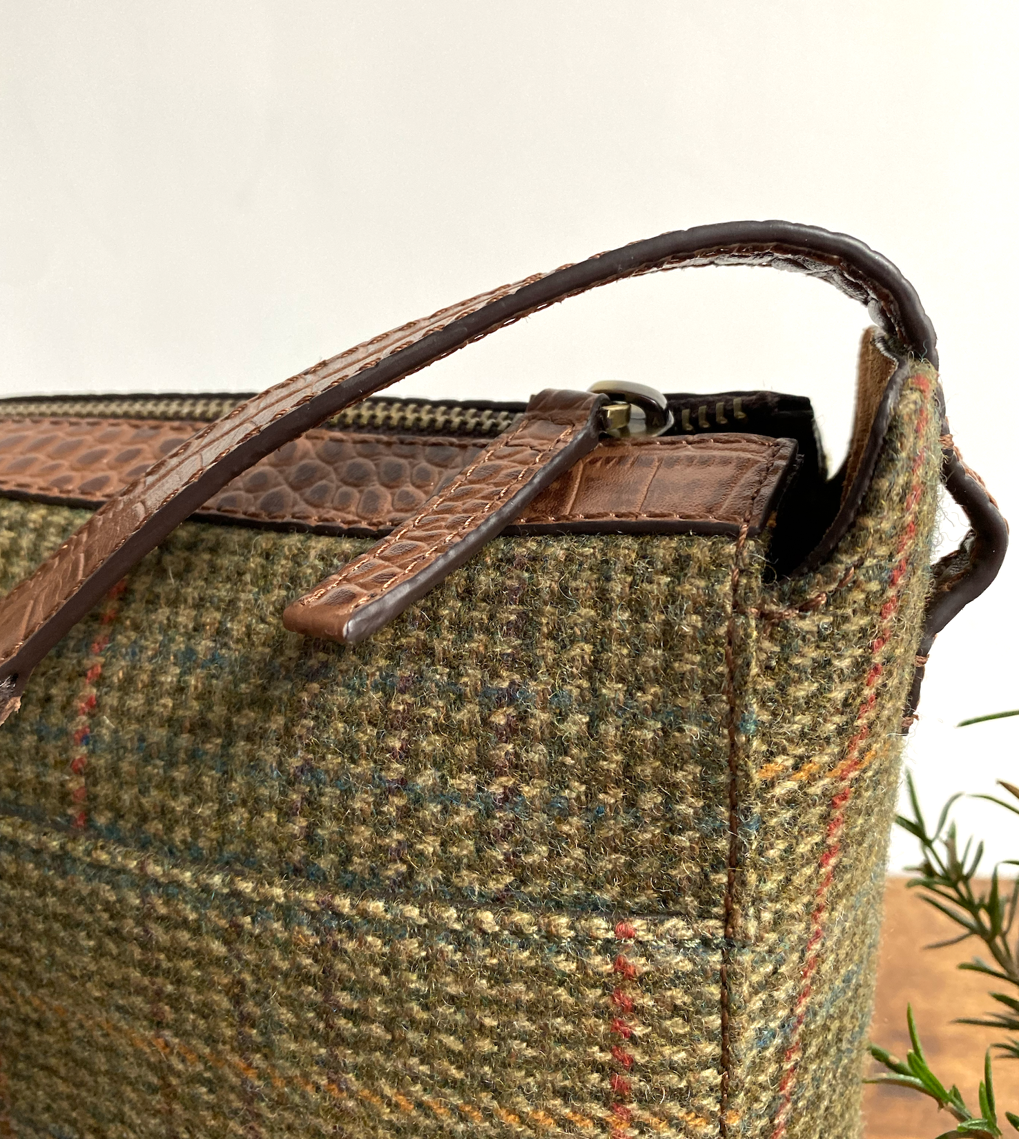 Hackthorn Tweed Crossbody Bag