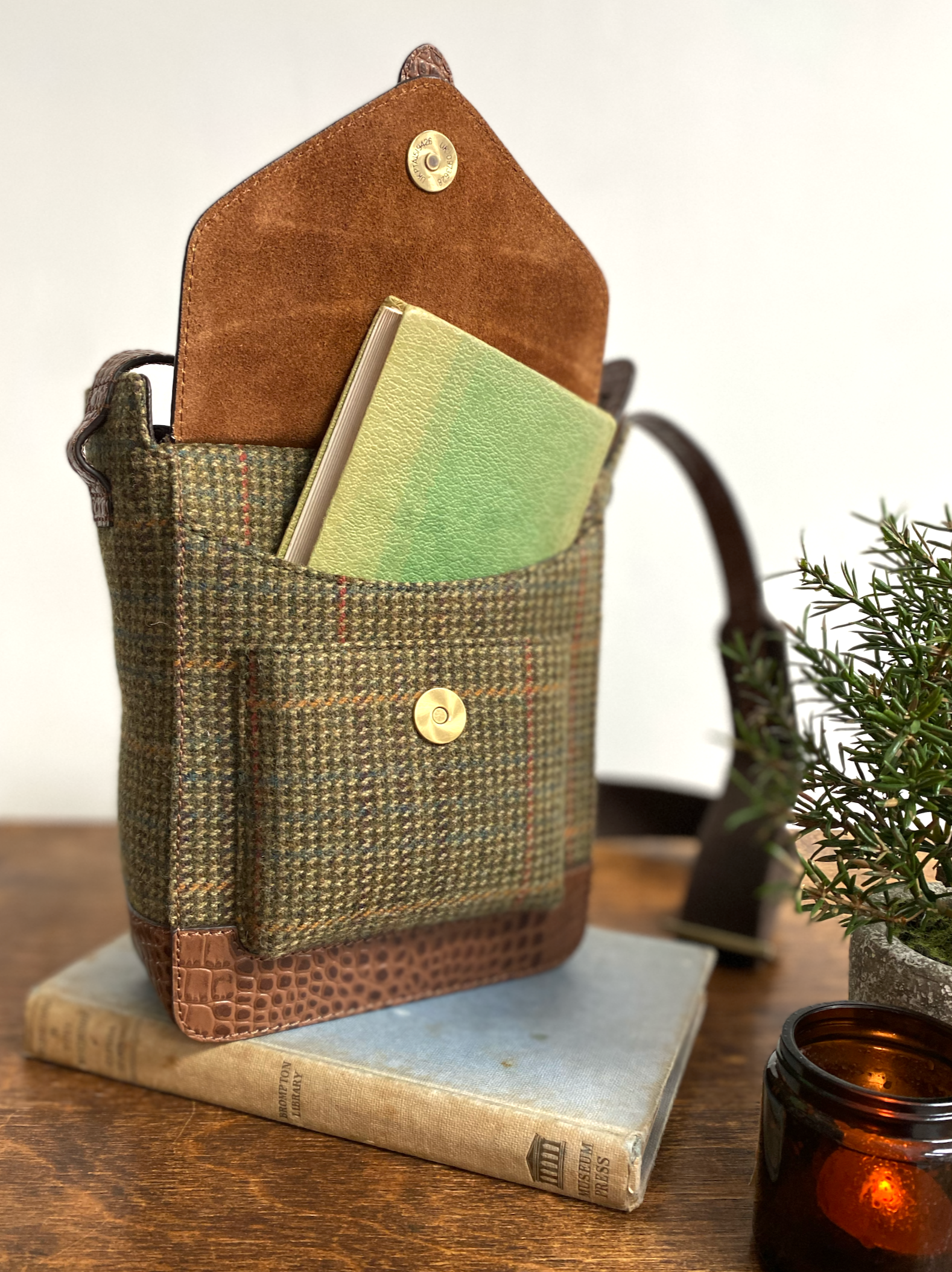 Hackthorn Tweed Crossbody Bag