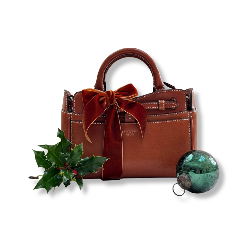 Ambridge Mini in Tan Polished Estate Leather