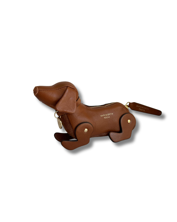Doogle the Puppy Purse, in Tan Grain