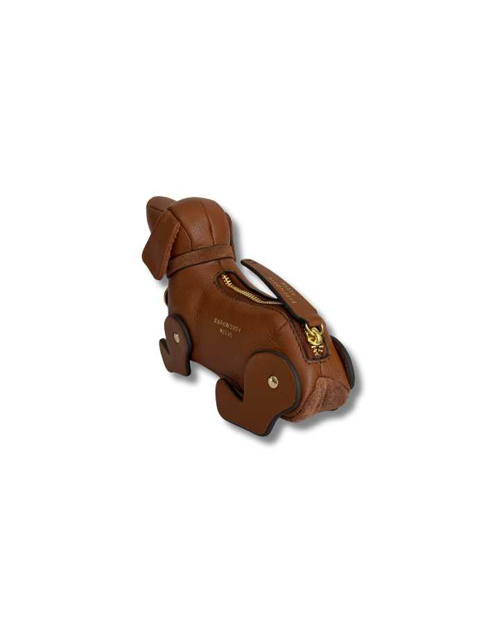 Doogle the Puppy Purse, in Tan Grain