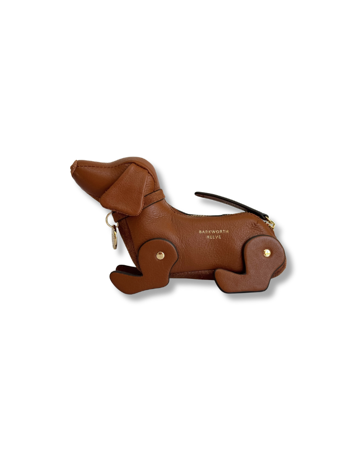 Doogle the Puppy Purse, in Tan Grain