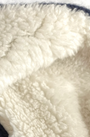cream teddy fleece lining