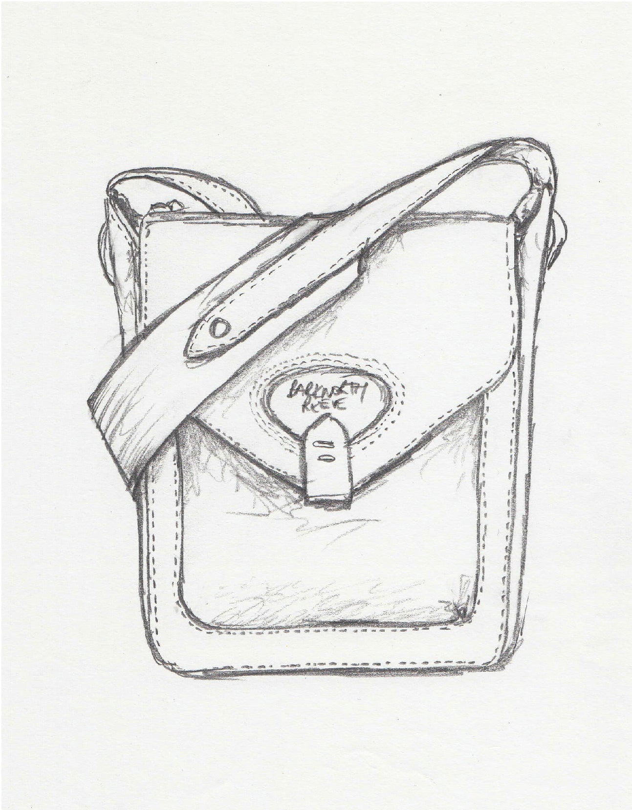 Hackthorn Tan Leather Crossbody Bag